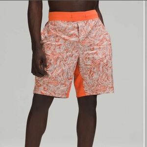 Lululemon Sz XL T.H.E. Short 9" *Linerless
Parallel Divide Warm Coral Multi